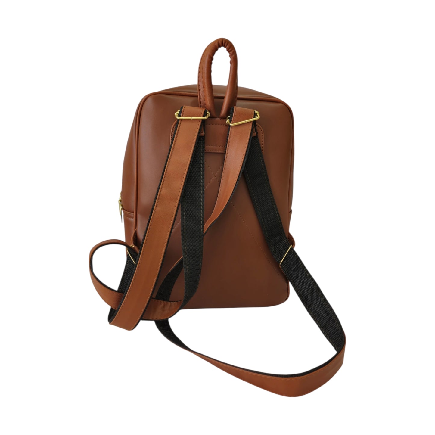Handmade Leather Backpack – Cheerful Design and Hand-Painted