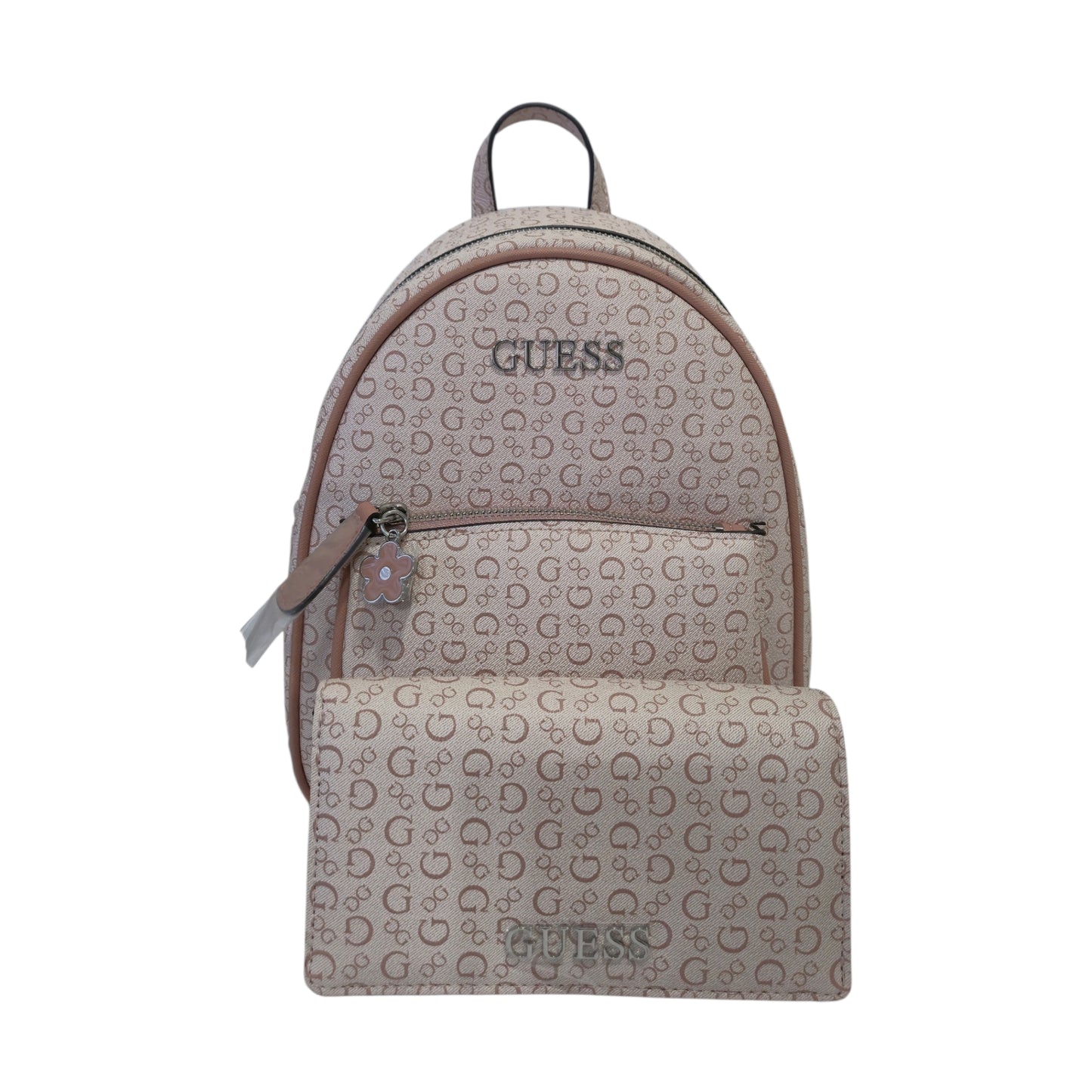 Mochila Guess Rosa Monograma con Cartera Incluida