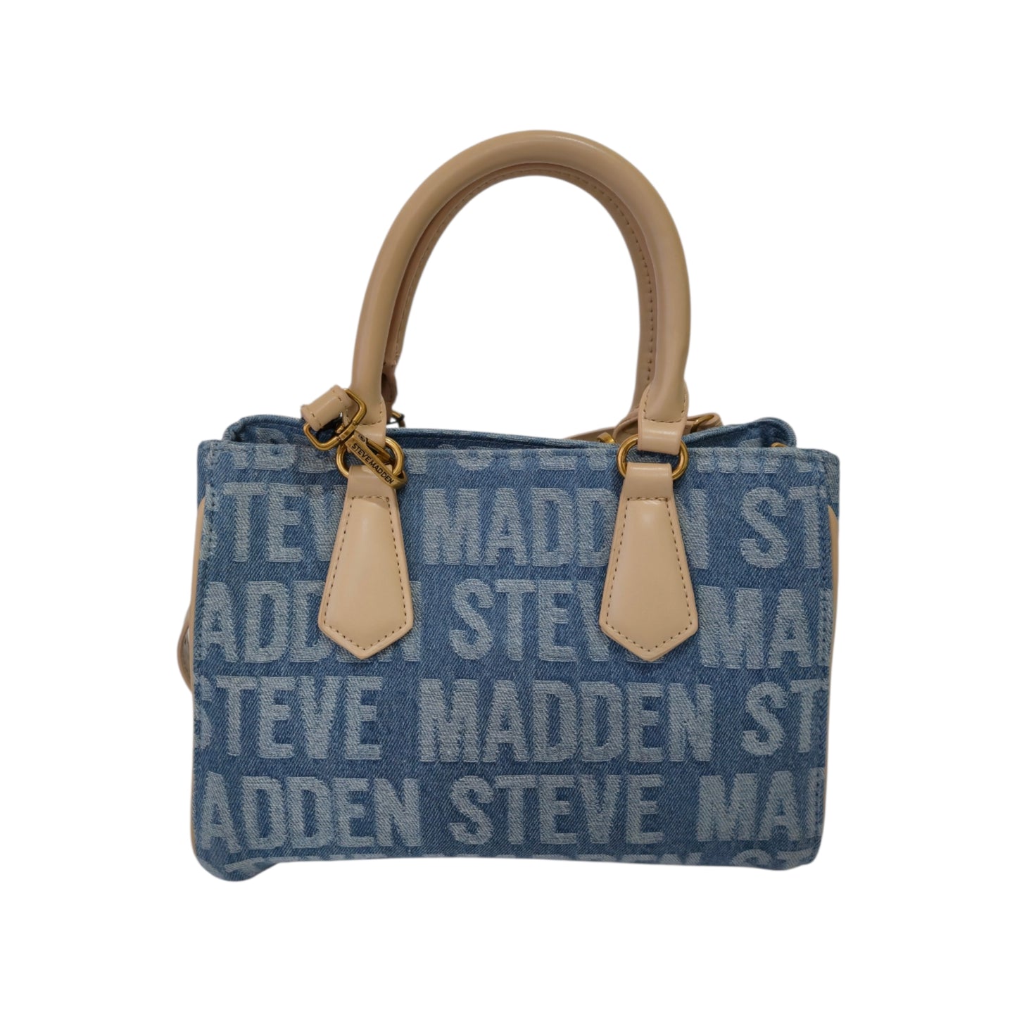 Bolsa Steve Madden Denim de Mano con Correa Ajustable