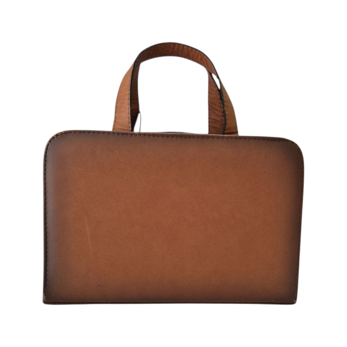 Bolsa artesanal grabada con colibrí diseño hecho a mano