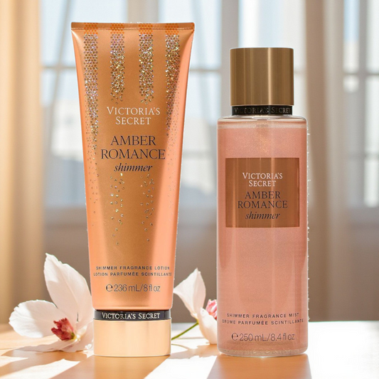 Amber Romance Shimmer Set