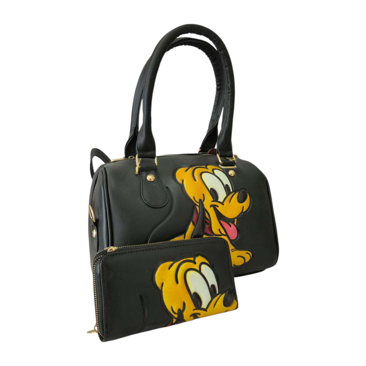 Elegant Handbag with Matching Wallet | Modern and Functional Design