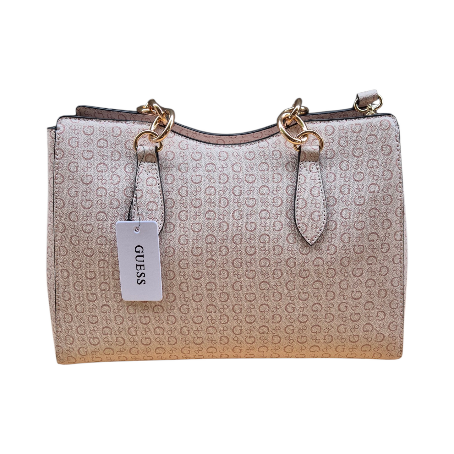 Bolsa Guess rosa claro con cartera y monedero original