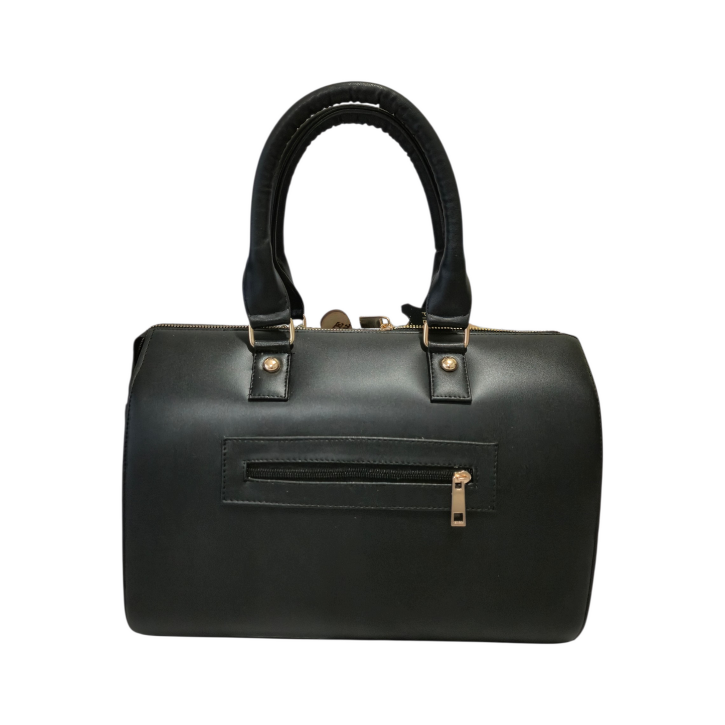 Bolsa Negra Pintada a Mano Mariposa Artesanal Mujer