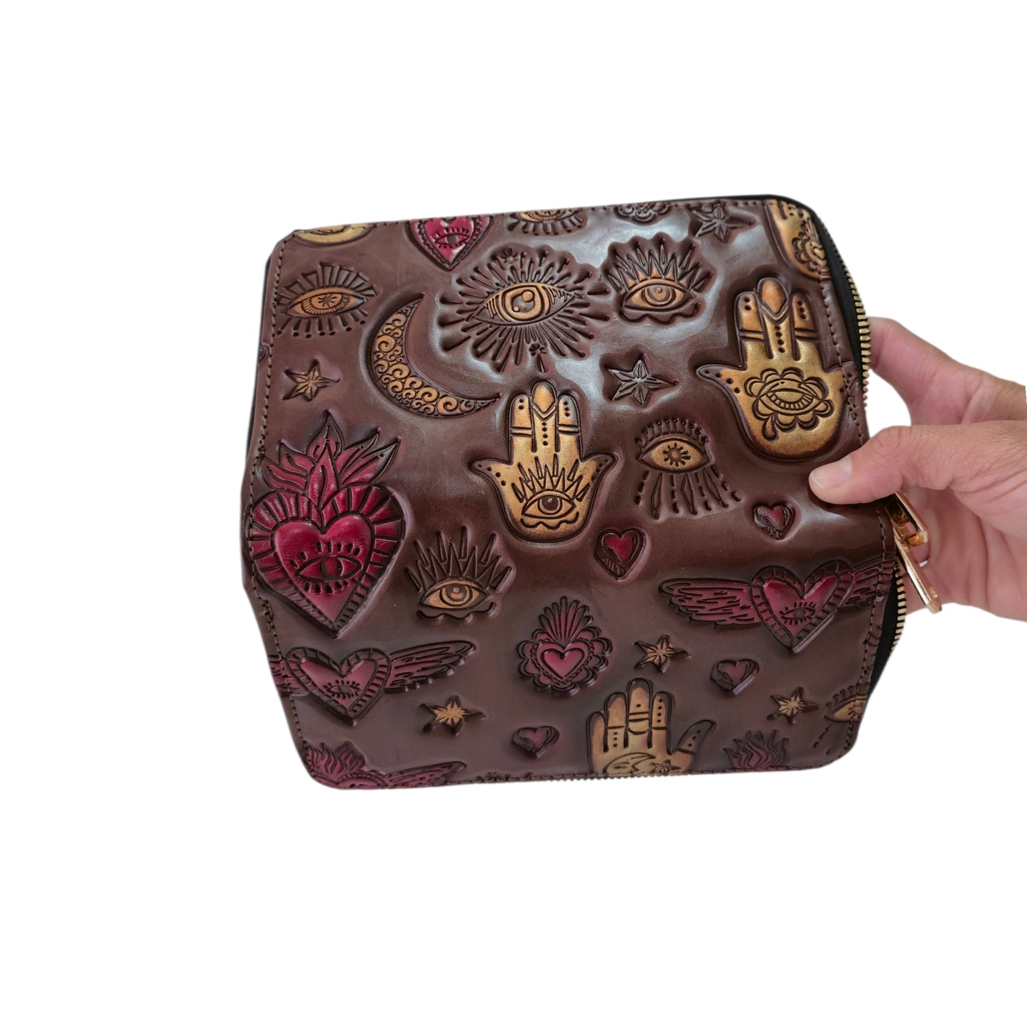 Handmade Bag and Backpack with Cheerful Design, Black, Multifunctional