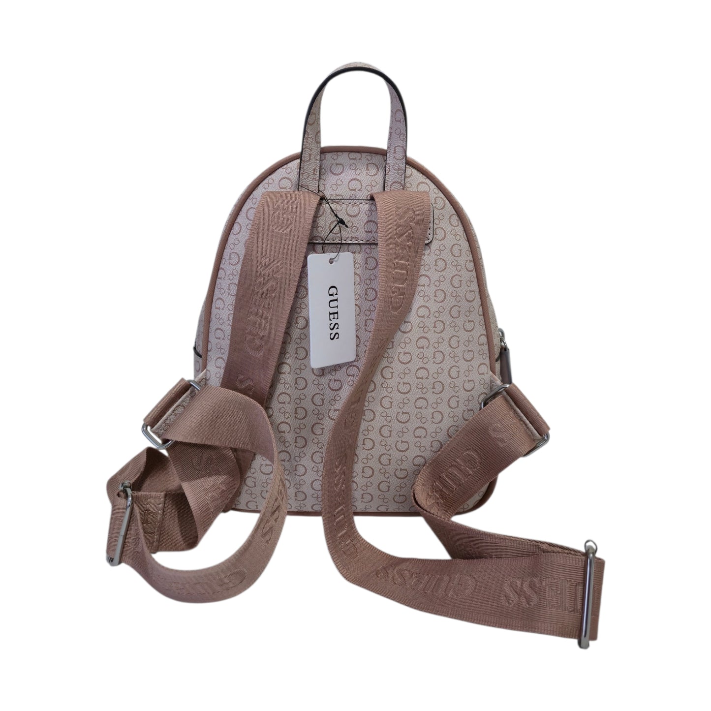 Mochila Guess Rosa Monograma con Cartera Incluida