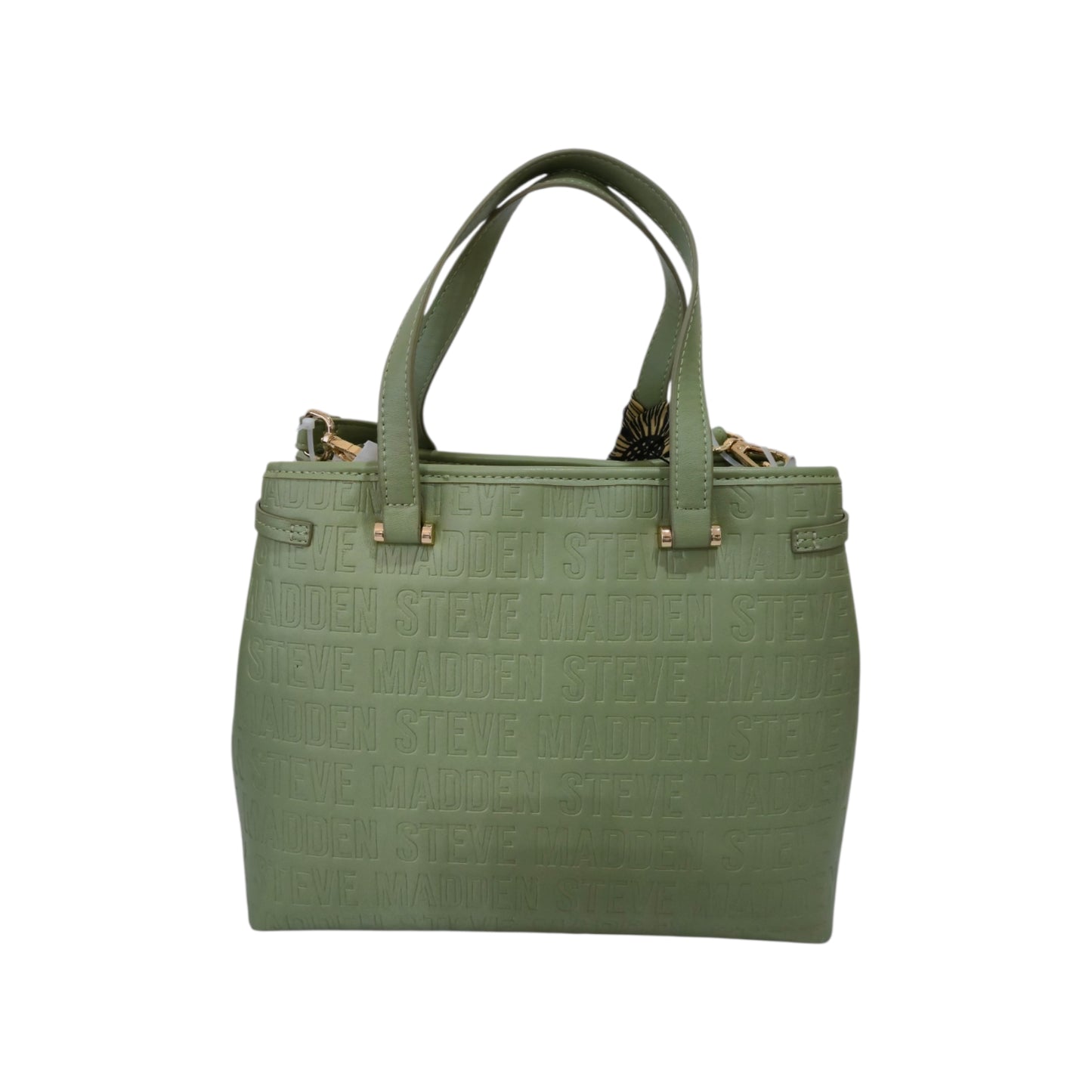 Bolsa Steve Madden Verde con 3 Compartimentos y Pañuelo