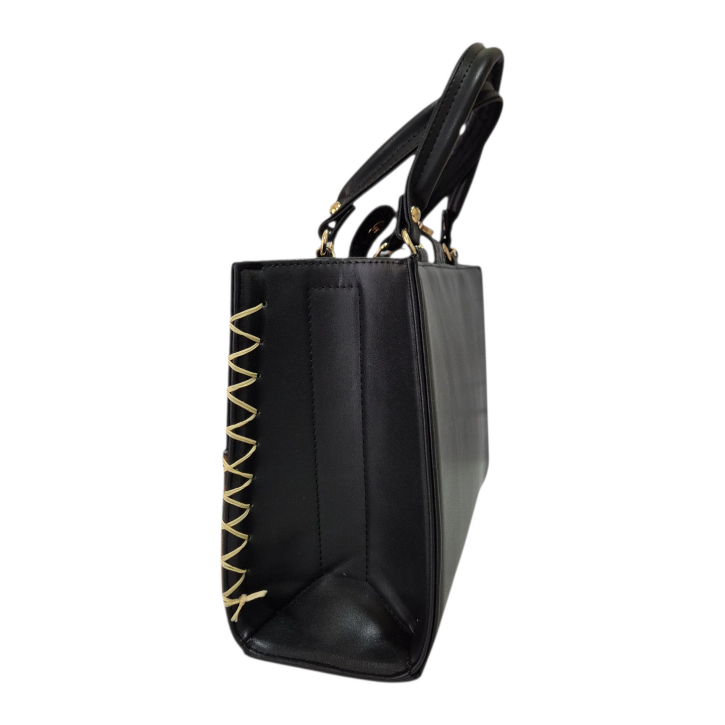 Bolso de Mano Artesanal con Girasoles y Mariposas