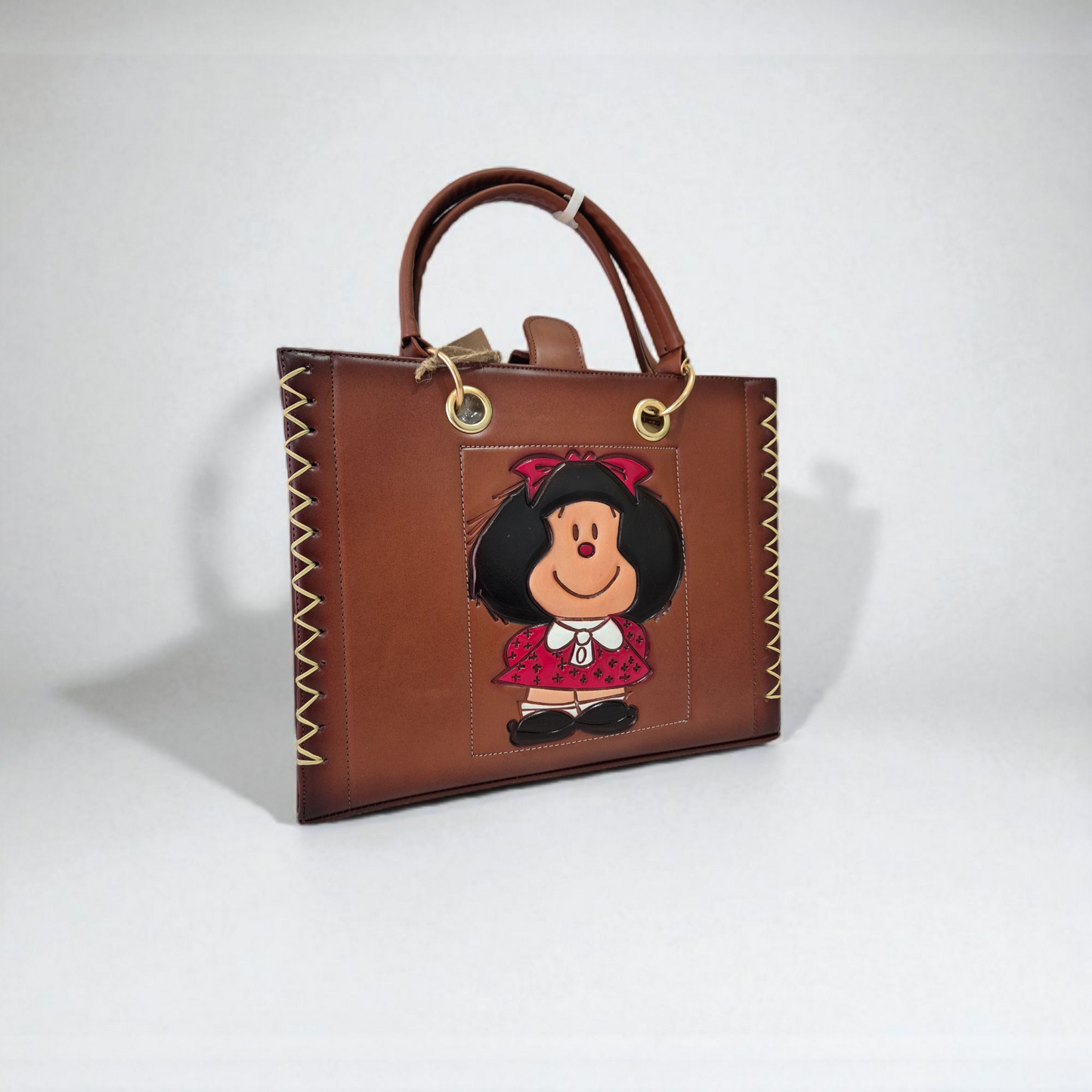 Bolso para Mujer Tote Bag Artesanal Hecha en México Bolsa de Mano de Cuero Grande y Elegante