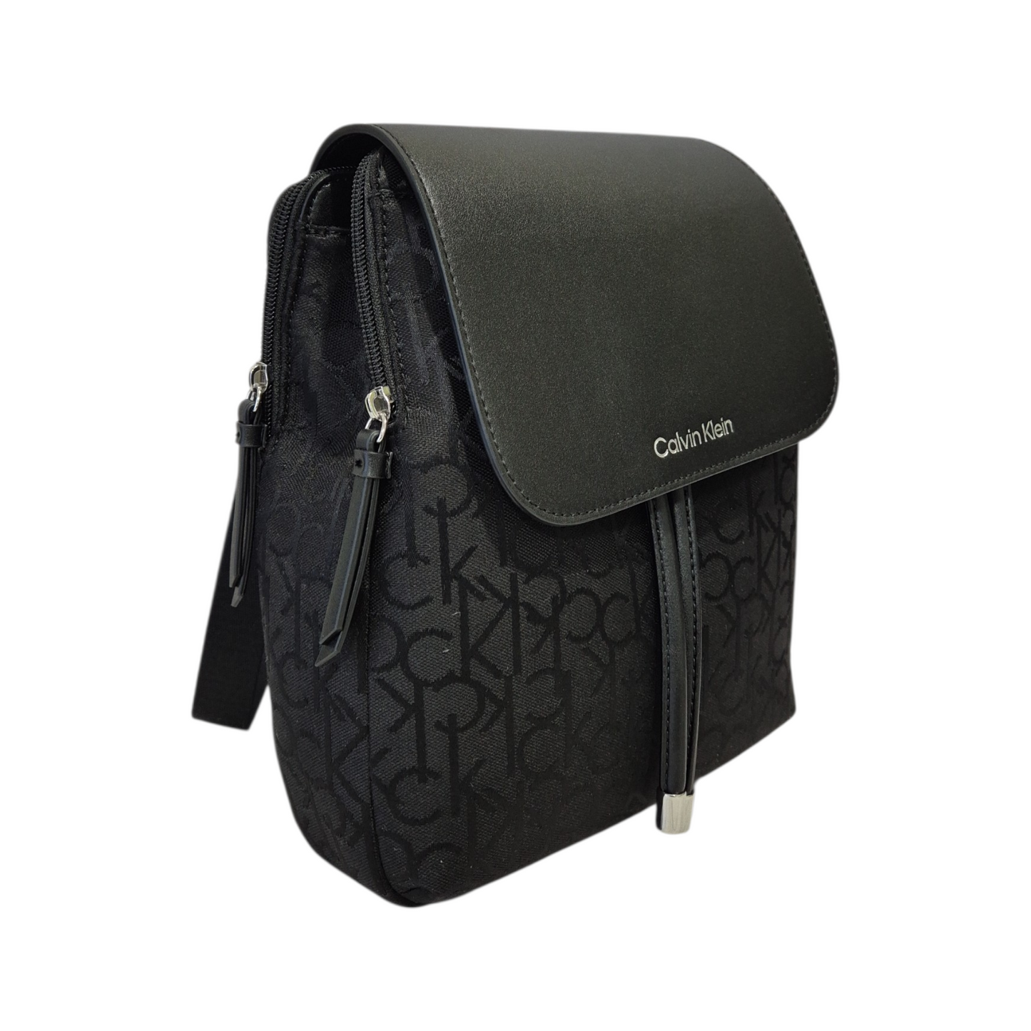 Mochila Calvin Klein Negra Monograma