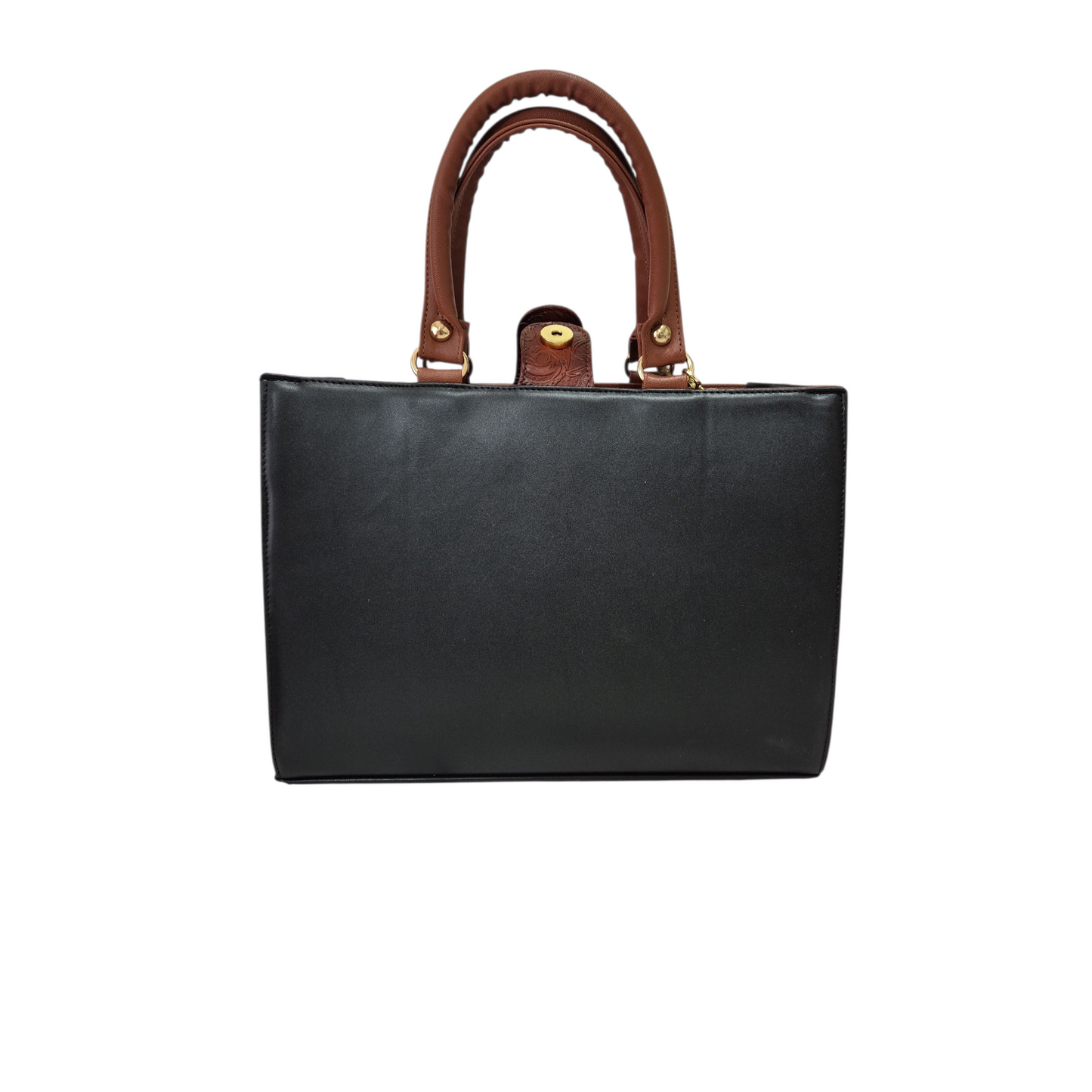 Bolsa artesanal de piel con diseño de colibrí multicolor grabado a mano