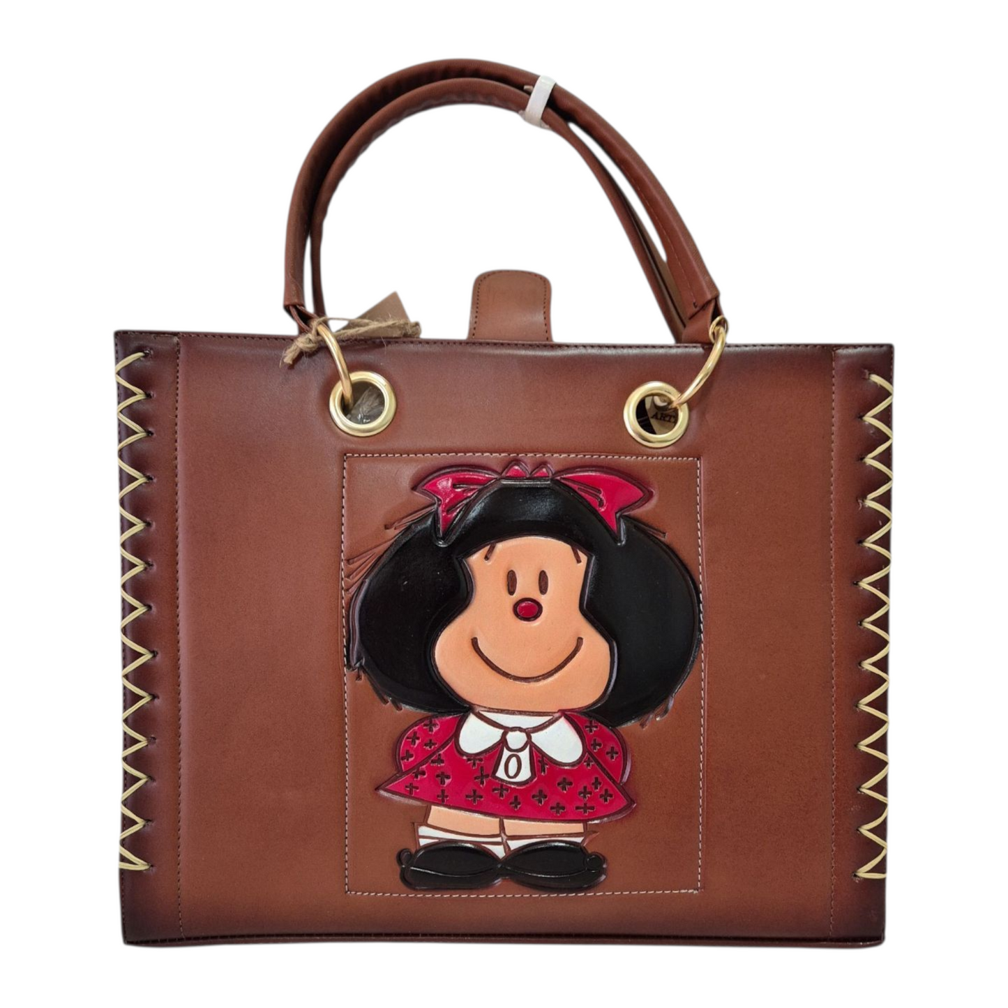 Bolso para Mujer Tote Bag Artesanal Hecha en México Bolsa de Mano de Cuero Grande y Elegante