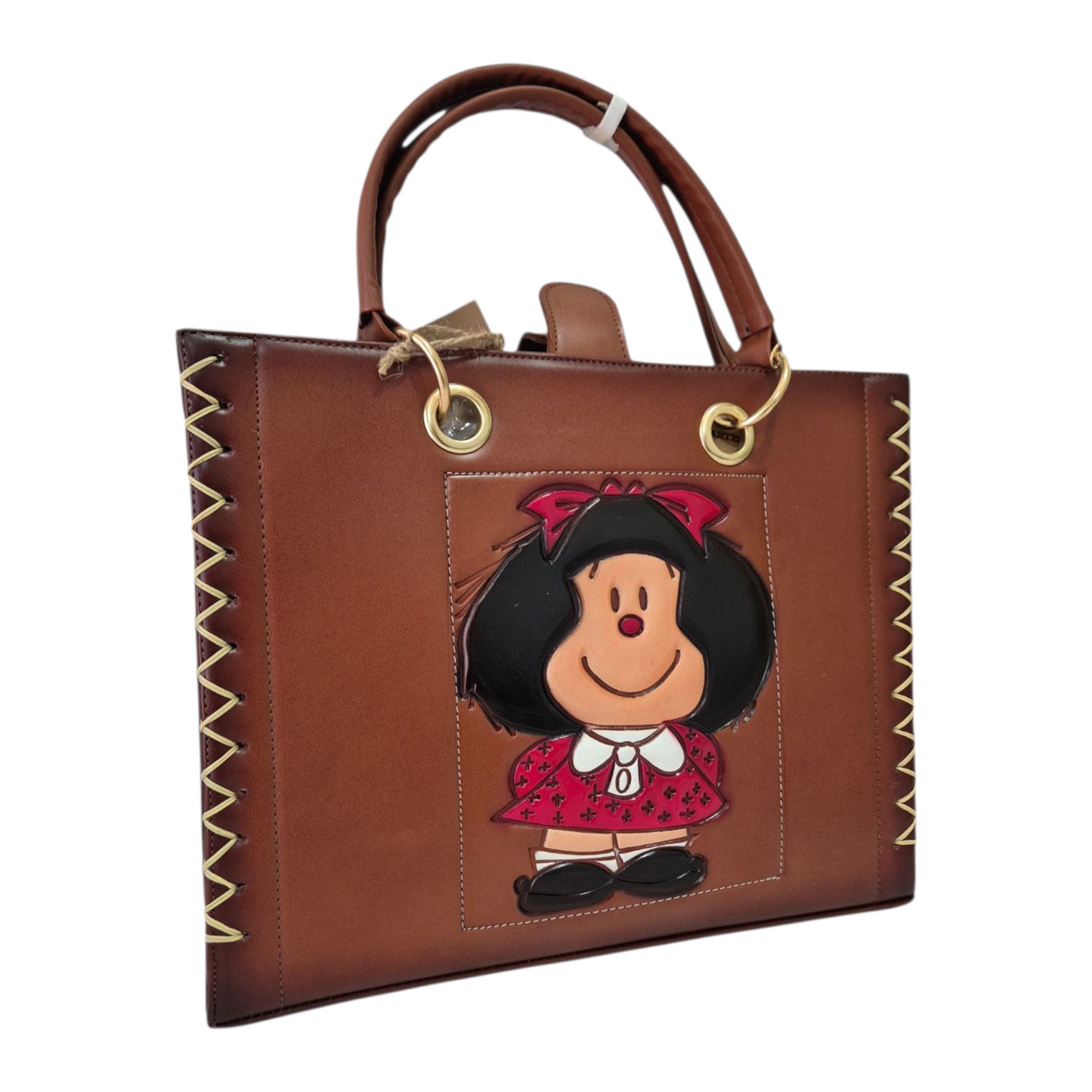 Bolso para Mujer Tote Bag Artesanal Hecha en México Bolsa de Mano de Cuero Grande y Elegante