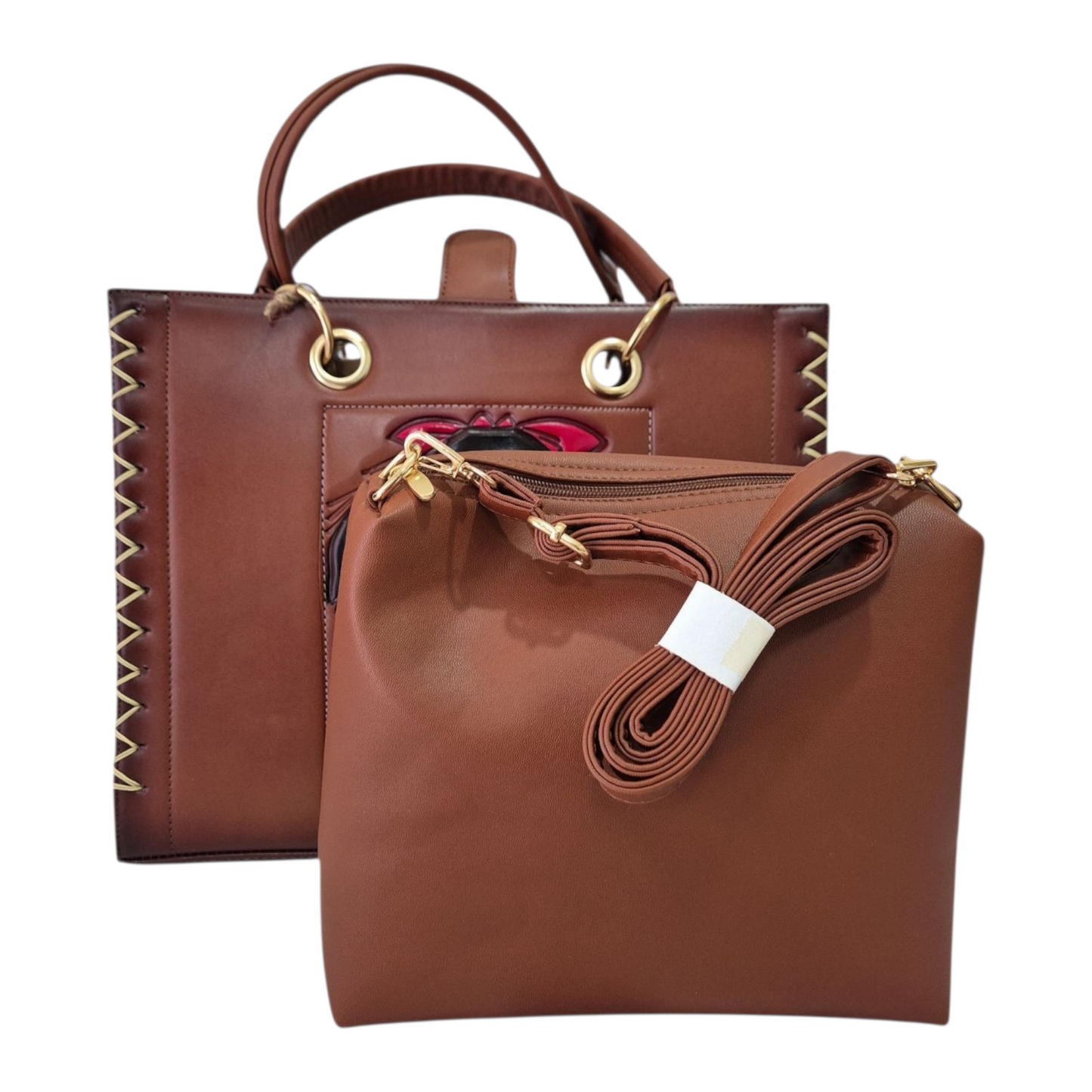 Bolso para Mujer Tote Bag Artesanal Hecha en México Bolsa de Mano de Cuero Grande y Elegante