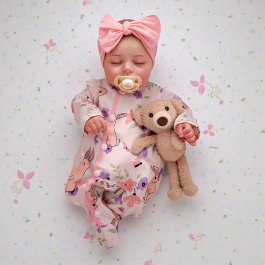 Muñeca Reborn realista – 45 cm, suave y lista para abrazar