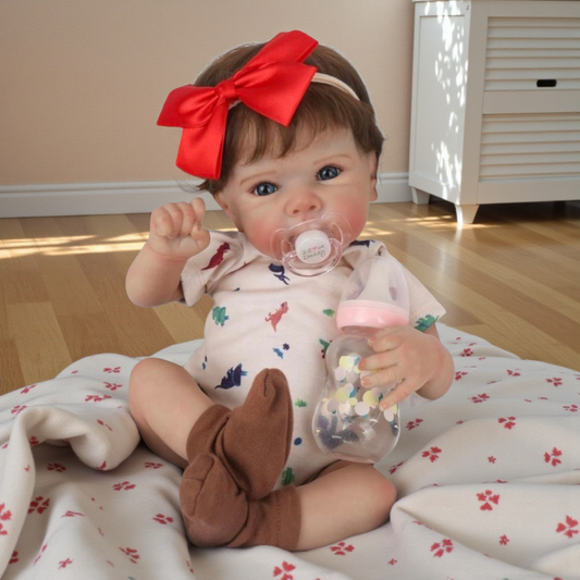 Muñeca Reborn de Colección con Accesorios – Aspecto Realista y Acabado Premium