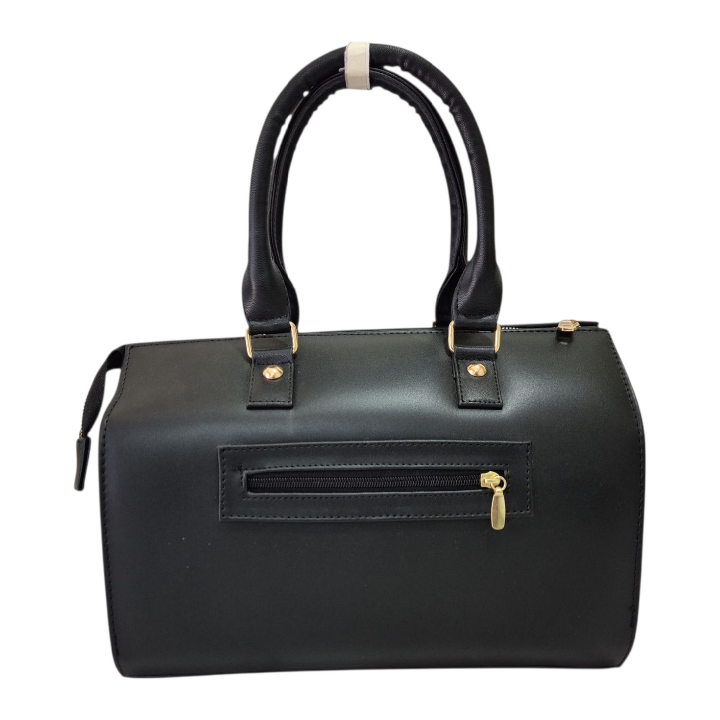 Bolsa artesanal con personaje tierno grabado a mano