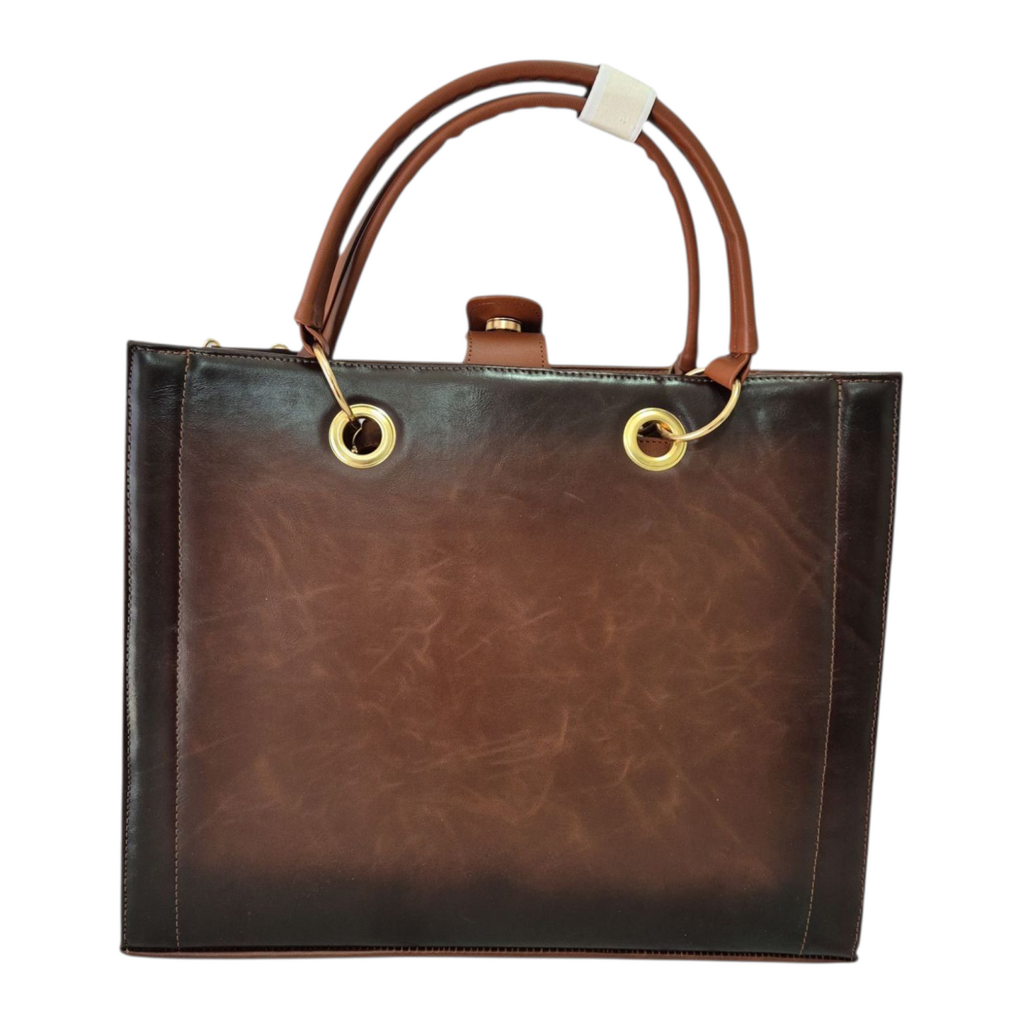 Bolsa artesanal grabada con calendario azteca