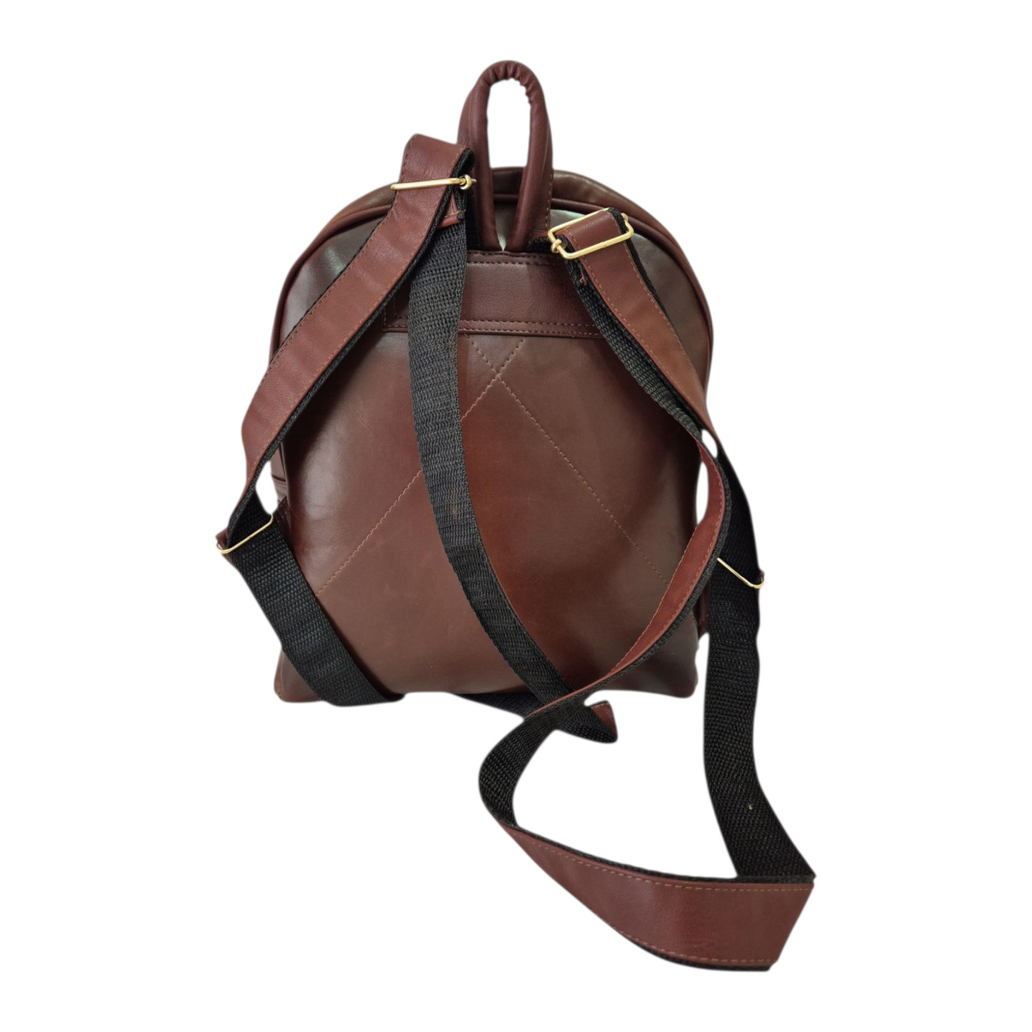 Mochila elegante con diseño en relieve y detalle de corazón