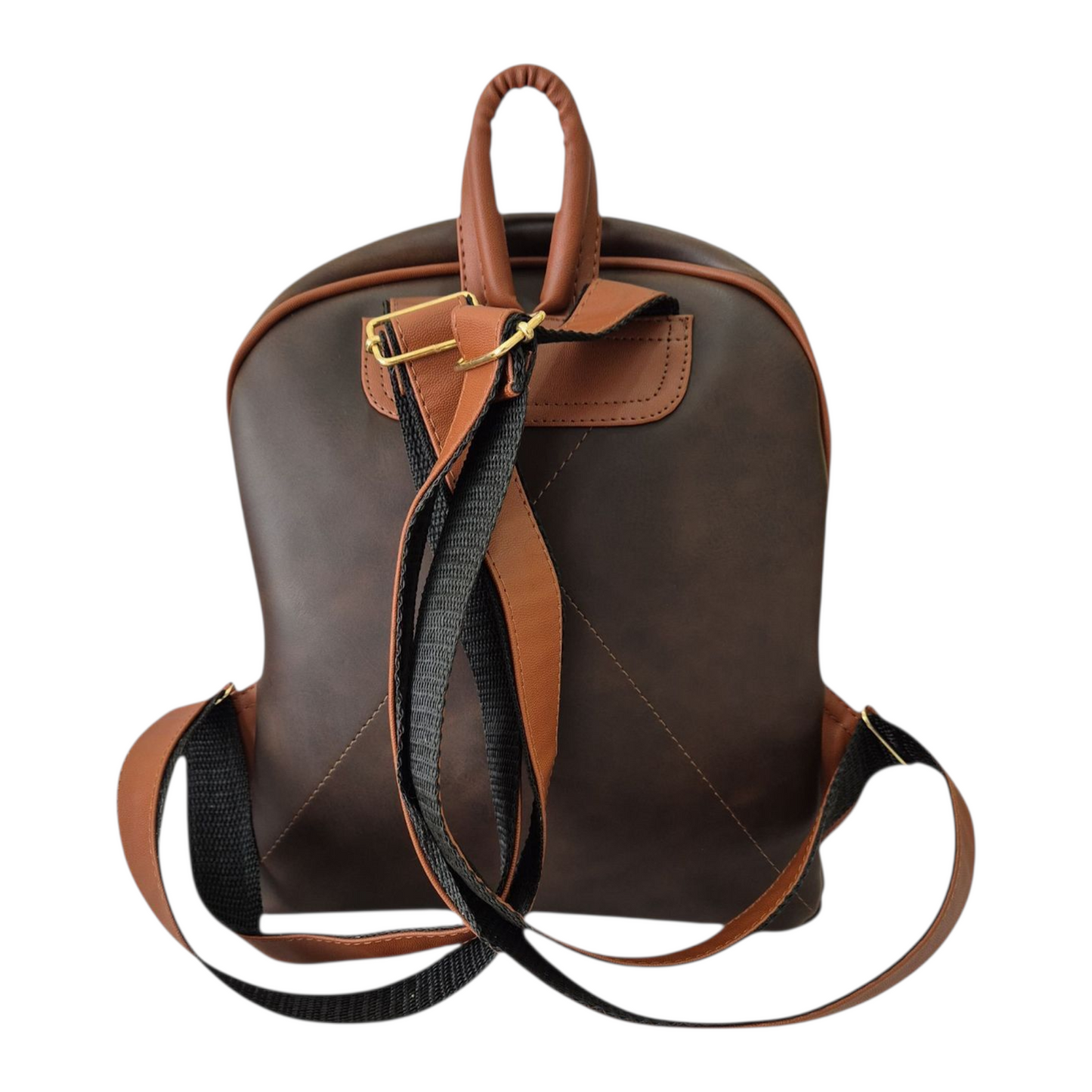 Mochila artesanal grabada con mandala floral | Hecha a mano | Diseño exclusivo