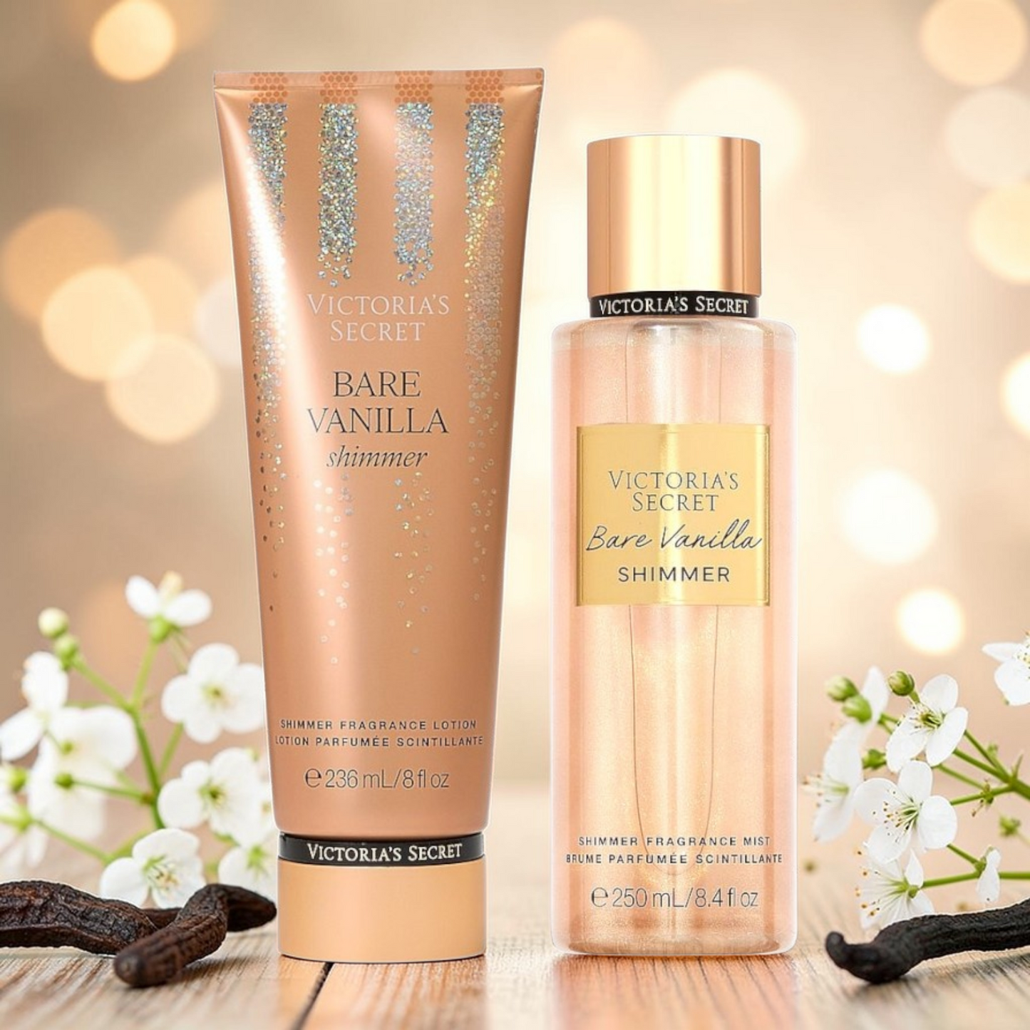 Victoria’s Secret Bare Vanilla Shimmer Set