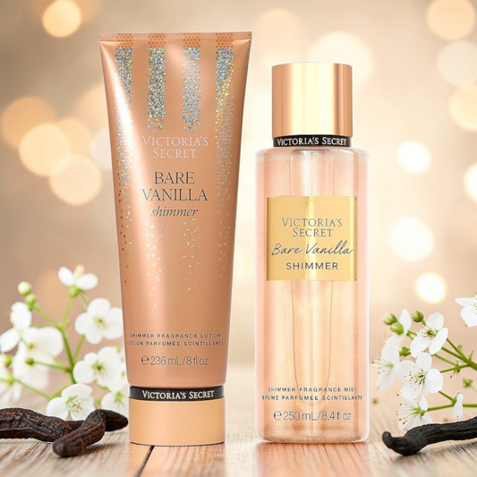 Victoria’s Secret Bare Vanilla Shimmer Set
