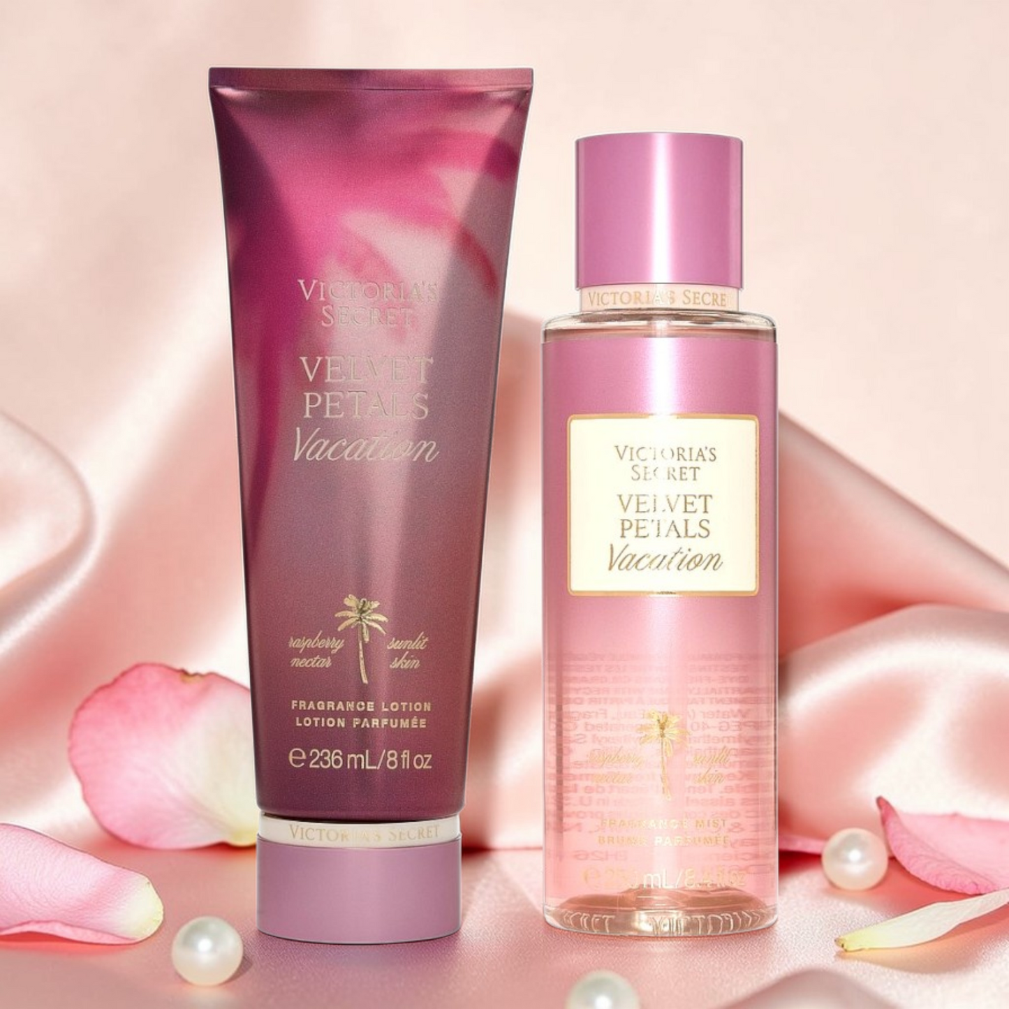 Victoria’s Secret Velvet Petals Vacation Set