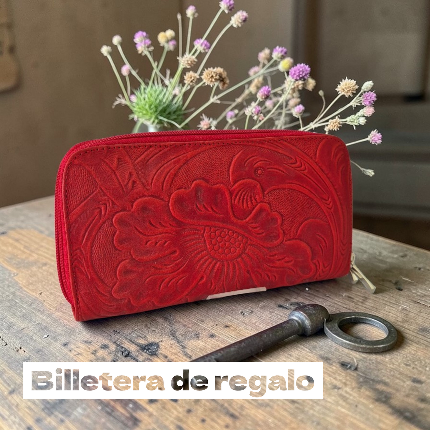 Handmade Leather Backpack – Cheerful Design and Hand-Painted