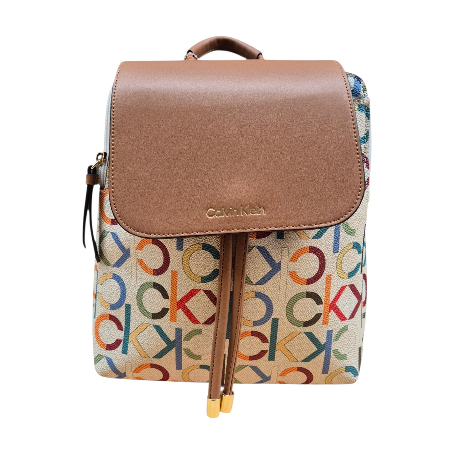 Mochila Calvin Klein multicolor monograma original