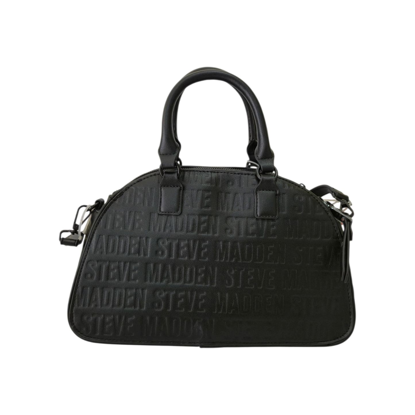 Bolsa Satchel Crossbody Color Negro con Correa Ajustable – Steve Madden