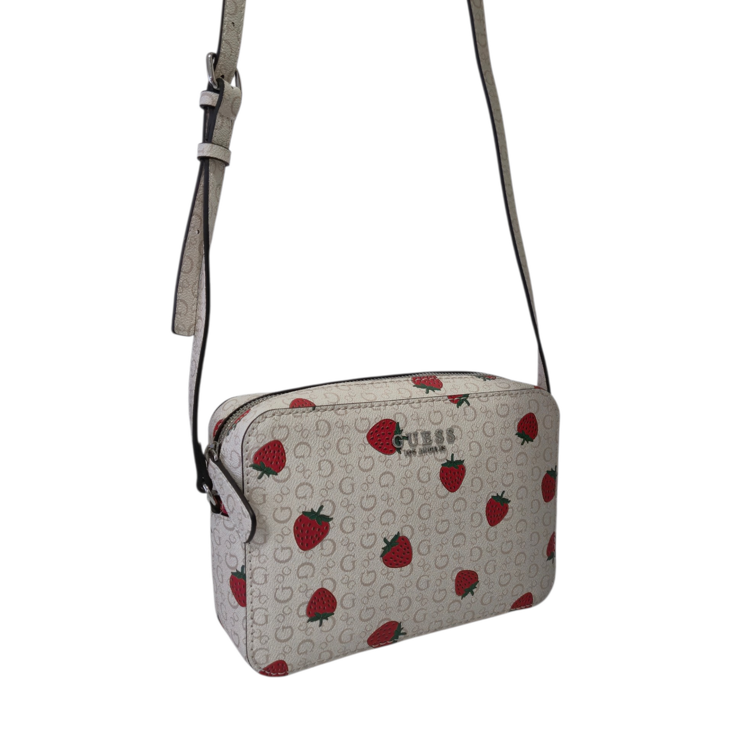 Original designer bag in a purple tone