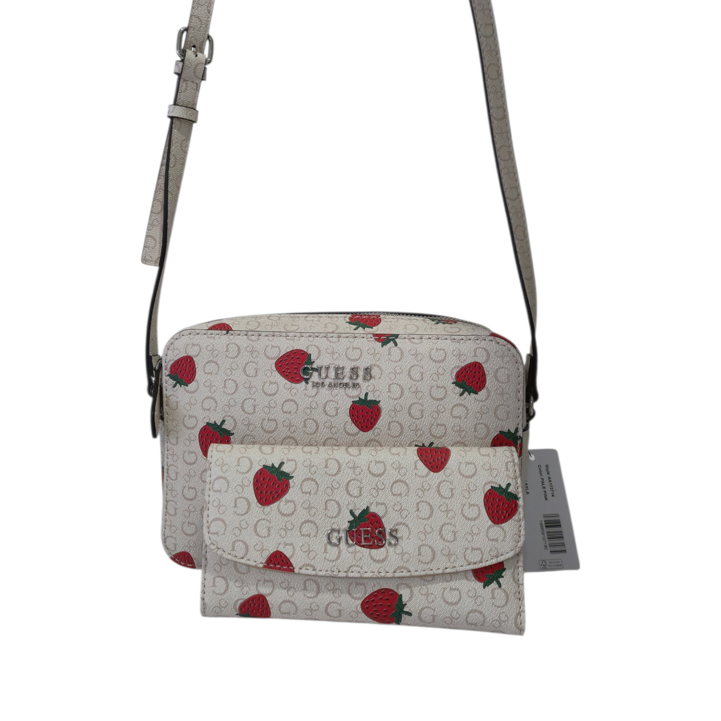 Original designer bag in a purple tone