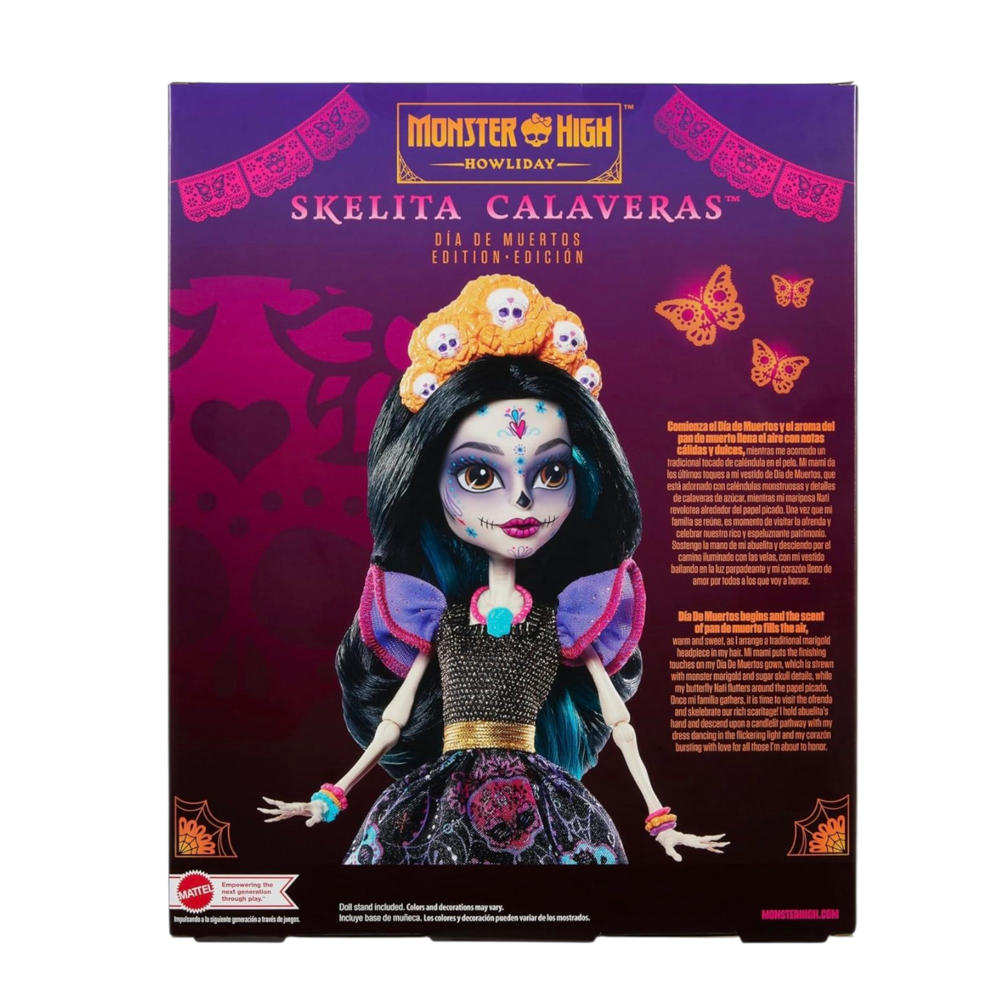 Muñeca Monster High Skelita Calaveras 2023 – Edición Especial Día de Muertos