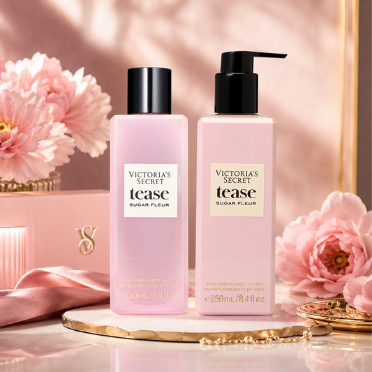 Victoria’s Secret Tease Sugar Fleur Set 2 Piezas Fragancia y Loción