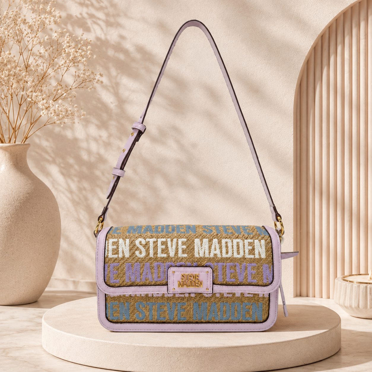 Bolsa Steve Madden Multicolor con 2 Compartimentos