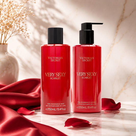 Victoria’s Secret Very Sexy Scarlet Set de 2 Piezas Fragancia y Loción